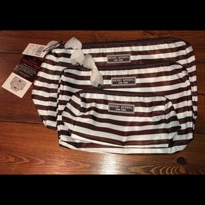 Henri Bendel centennial stripe packable trio